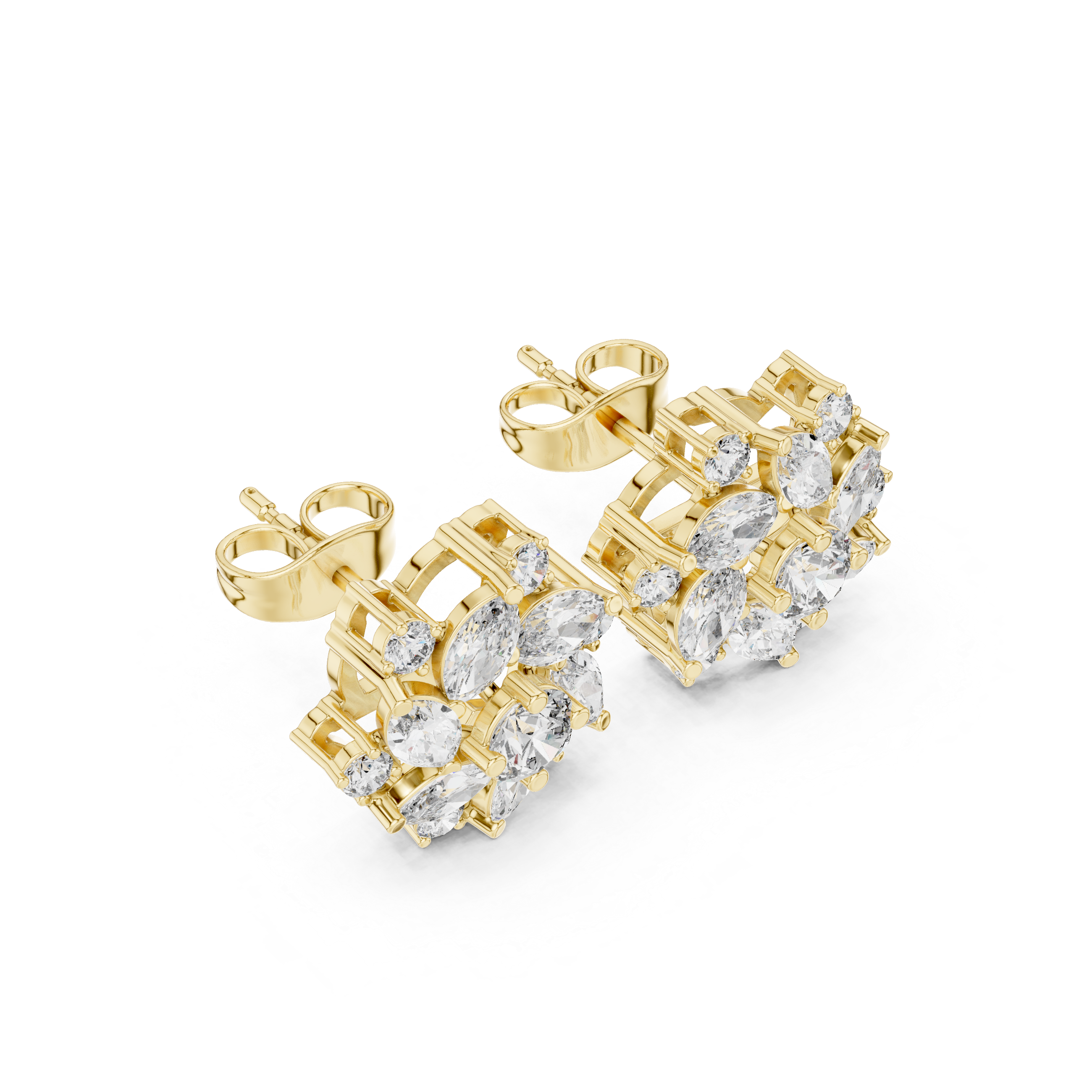 Astraea Floral Starburst Studs