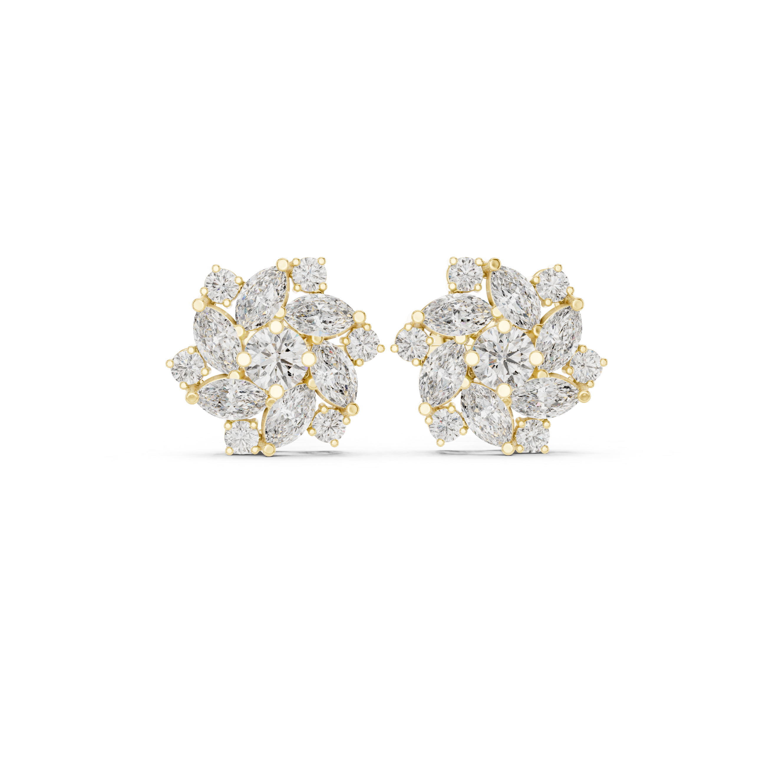 Astraea Floral Starburst Studs