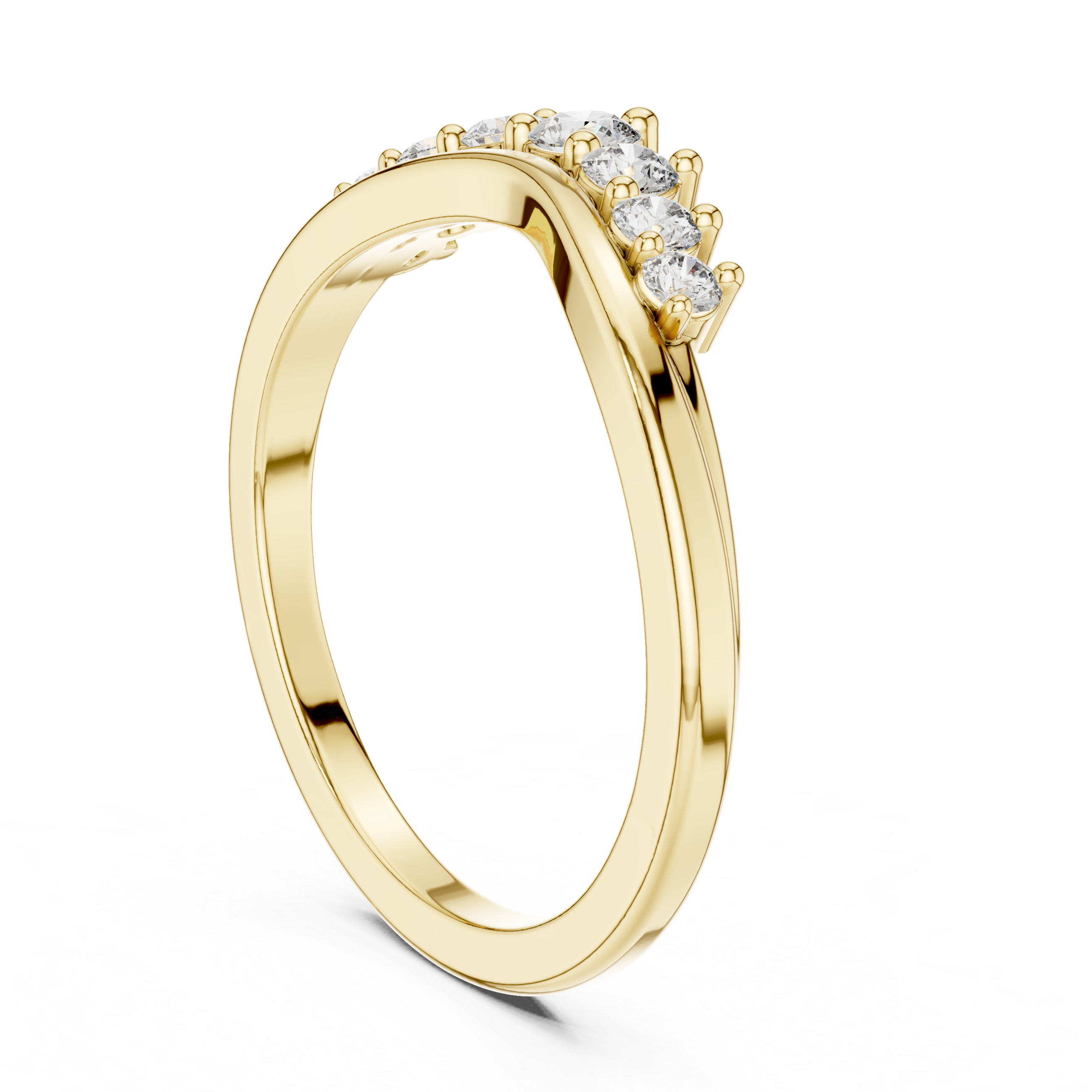 The Crown Contour Ring